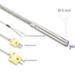 Kablovski termopar sa NiCr-Ni tip K - prečnik Ø4mm - Slika 2