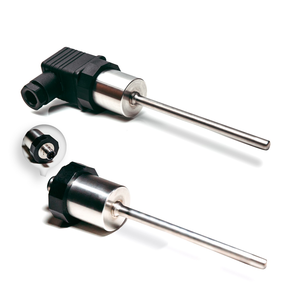 efm12_efws_neu.jpg Utični senzor sa standardnim utikačem ili M12 konektorom (0‑10V/4‑20mA) - Slika 1