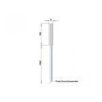 Grejni kertridž 8mmk100mm sa 320V, 230V - Slika 2