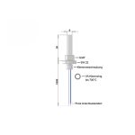 Grejni kertridž 8mmk60mm sa 250V, 230V i G3/8″ navojem - Slika 2