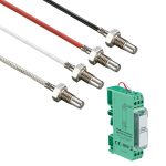 Standardni ili merni pretvarač na DIN šinu sa uvrtnim temperaturnim senzorom M6k1 navojem i 17 mm instalacione dužine (0‑10V/4‑20mA)
