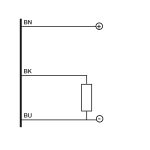 Induktivni senzor blizine M30 sa priključnim kablom od 2 m - oklopljen - uklopna udaljenost 10 mm - Slika 3