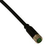 M8 priključni kabl, 5m PVC, 4-žični
