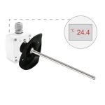 Senzor temperature kanala sa montažnom prirubnicom (0‑10V/4‑20mA)