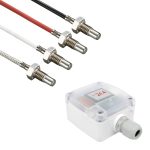 Merni pretvarač sa uvrtnim temperaturnim senzorom M8k1 finim navojem i 17mm instalacione dužine (0‑10V/4‑20mA)