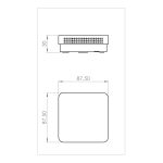 Sobni senzor za merenje CO2, temperature i vlažnosti (0‑10V/4‑20mA) - Slika 2