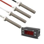Elektronski displej temperature za PT100 uključujući senzor uvrtanja M8k50