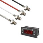 Elektronski displej temperature za PT100 uključujući senzor uvrtanja M6k10