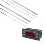 Elektronski prikaz temperature za termoparove tipa J uključujući termopar sa omotačem