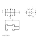 Cevni senzor sa aluminijumskom prizmom - Slika 4